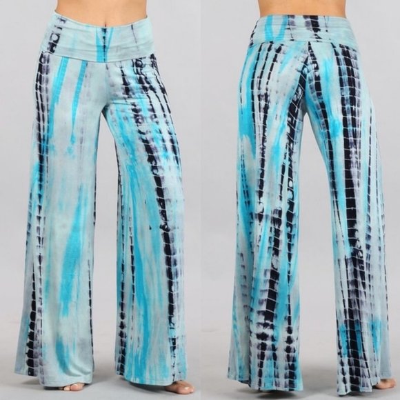 JAXIE Tie Dye Wide Leg Pants - Picture 2 of 2